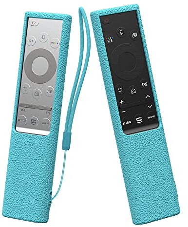 SIKAI CASE Guscio Custodia Protettiva Compatibile con Samsung Telecomando Q7 / Q8 / Q9 BN59-01311B / BN59-01311G of Netflix Prime Rakutentv Butto, Copertura Protettiva Cassa (Luminoso Blu)