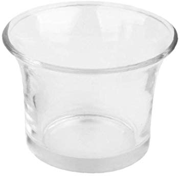 3pcs Glass Tealight Tea Light Candle Holder Cup Transparent Windproof Protection Soft Light Home Feast Festival Party Decoration