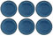 Villeroy & Boch Crafted Denim 6er Set Teller Suppenteller blau 21.8cm Porzellan