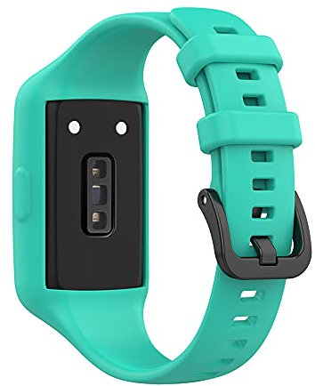 KINKUUN Correas para relojes Compatible con Honor band 6/for Huawei band 6 Pulseras de repuesto.Correa de Reloj.(Verde azulado)