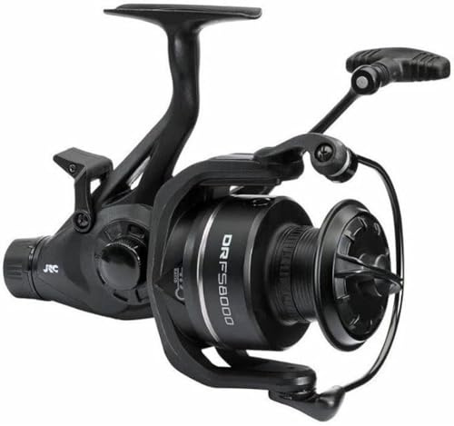 JRC DR Angelrolle Spinnrollen Karpfenangeln Unisex Schwarz 10000 Front Drag Freilaufrolle