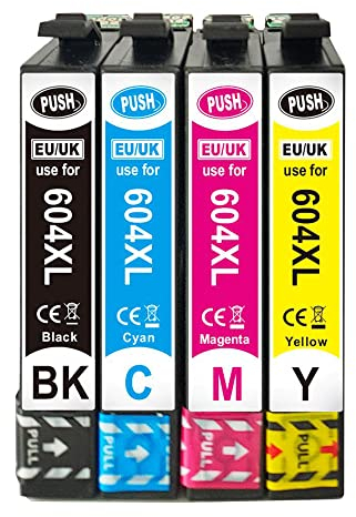 Office Ink Toner 604XL 604 XL Druckerpatronen Tintenpatrone Ersatz für Expression Home XP-2200 XP-2205 XP-3200 XP-3205 XP-4200 XP-4205 WorkForce WF-2910D WF-2930DWW F WF-29 35DWF WF-2950DWF