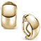 Materia Ohrclips Damen Silber 925 Gold vergoldet SO-504-Gold
