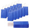 30 sacchetti regalo di carta blu reale, sacchetti per feste per bambini, sacchetti per caramelle, caramelle con manici, fondo piatto, sacchetti di carta kraft da regalo, per Natale, Halloween,