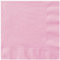 Unique 80071 - Serviettes en Papier - 13 cm - Couleur Rose Pastel, Paquet de 20 (Lot de 1)