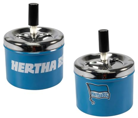 Hertha BSC Drehaschenbecher Aschenbecher Ascher Windaschenbecher