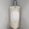 ZDMZR Eckurinale für Männerbadezimmer, Urinal mit Wasserhahn Und Waschbecken, Keramik Urinale, Garagen Urinal, Männer Urinal Auslaufsicher(Beige)