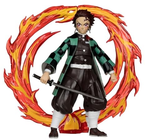 McFarlane Toys - Demon Slayer Tanjiro Kamado (Daki Battle) Action figure da 7 pollici