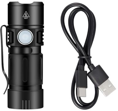 Lampe torche à ultraviolets portable avec longueurs d'onde de 395 nm rechargeable, lampe de poche miniature adaptée à la détection des taches