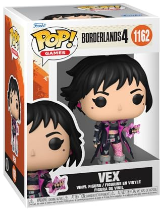Funko POP Games: Borderlands 4 – Vex Siren – Sammlerfigur aus Vinyl – Geschenkidee – Offizielles Merchandise – Spielzeug für Kinder und Erwachsene – Videospielfans – Modellfigur für Sammler
