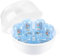 Microwave Steam Cleaner, Baby Bottles Sterilizer, High Temperature Resistant Steamer, 8.86x8.66x6.89 inches, Household Cleaners Versatile Ideal for Kids Tableware and Toys