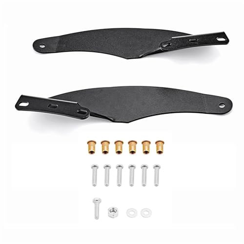 Supporto Faro Adatto per Dodge RAM 1500 e 2500 dal 1994 al 2001. Staffe per Barra Luminosa a LED Curva da 52 Pollici per Parabrezza Superiore. Staffa di fendinebbia