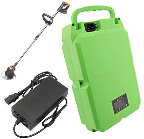 SSCYHT Batterie au Lithium 24 V 10 Ah 13 Ah 25 Ah 20 Ah Batterie Rechargeable 36 V Batteries Li-ION 12 Ah Batteries tondeuses à Gazon pour Moteur 200 W - 600 W avec Chargeur,24v13ah