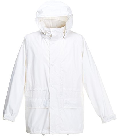 BMS Regenjacke Challenge of Rain, wasserdicht & atmungsaktiv, ultraleichtes Nylon mit PU-Beschichtung (PFC-frei), integrierte Gürtelpacktasche, Kapuze im Kragen, Marineblau