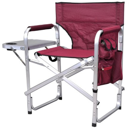 Stylish Camping Full Back Folding Director's Chair