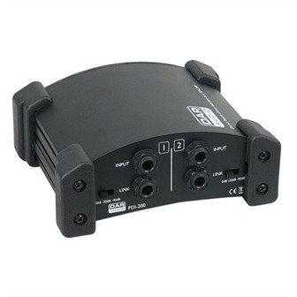 DAP-Audio PDI-200, passive DI-Zweiwegebox