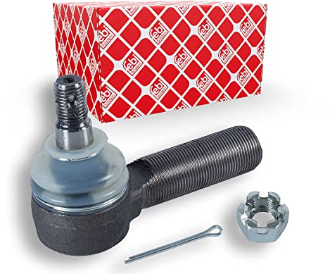 febi bilstein 39872 Tie Rod End with castle nut and cotter pin, pack of one