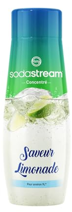 SodaStream Concentré Limonade pour Machine à Eau Pétillante et Soda | Préparez jusqu'à 9 Litres de Limonade en Quelques Secondes, 440ml