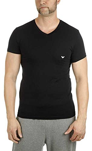 Emporio Armani Underwear Herren Schlafanzugoberteil 110810CC729, Gr. X-Large, Schwarz (Nero 00020)