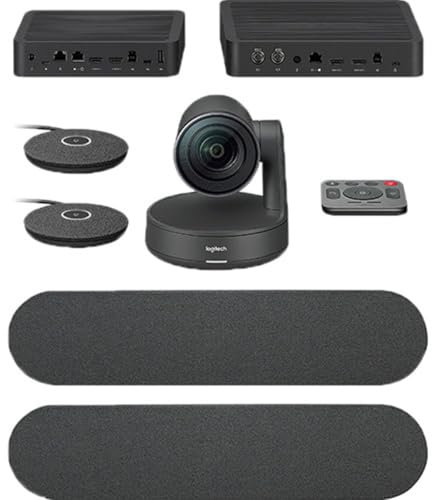 Logitech Rally Plus 960-001225 Premium Ultra-HD ConferenceCam System with Automatic Camera Control