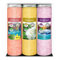 Nortembio Epsom Salz Set 3 x 430 g. Zimt, Jasmin und Rosenaroma. Hydratisiert mit Vitamin C und E. Badesalz, Aromatherapie, Floatingtherapie. E-Book Inklusiv.