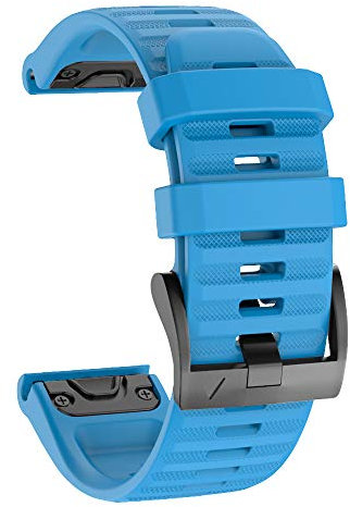 ISABAKE Armband für Garmin Fenix 6X, QuickFit 26mm Breites Uhrenarmband Kompatibel mit Fenix 6X / 6X Pro, Fenix 5X / 5X Plus, Fenix 3/3 HR