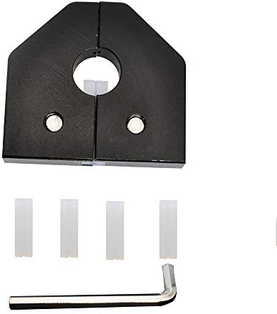 POLISI3D 3D-Drucker-Filament-Schweißverbinder, Teile gebrochener 3D-Drucker-Filamentstecker für 1,75 mm Ender 3 Pro Anet SKR 3D-Drucker PLA ABS Filament Sensor, Schwarz