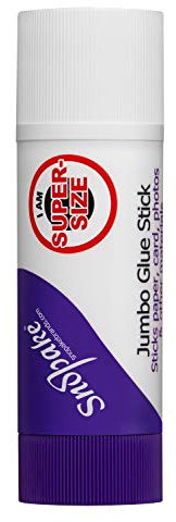 Snopake PVP 100g Jumbo GlueStick – Safe, Washable & Non-Toxic [Pack of 1] 15829