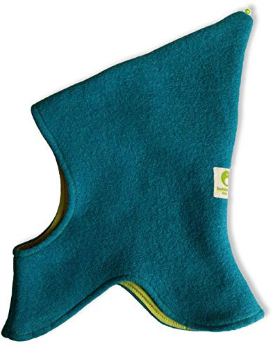 bubble.kid berlin Schlupfmütze Baby & Kinder – doppellagige Wintermütze mit Bio-Baumwollfutter (GOTS) & Walkwolle | Atmungsaktiv & warm | Mütze & Schal in einem | Made in Germany