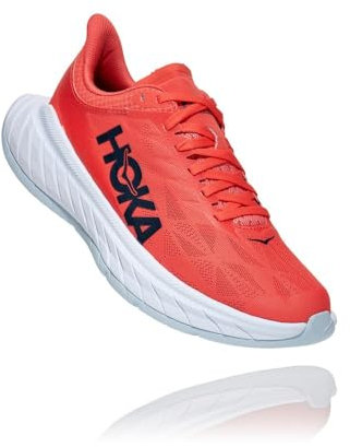 HOKA Carbon X 2 Mujer - Color - Rojo, Medidas, rojo, 37 1/3 EU