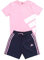 adidas Unisex Kinder Lk Brand Tee Se Trainingsanzug, Light Pink/Collegiate Navy, 4 Jahre EU