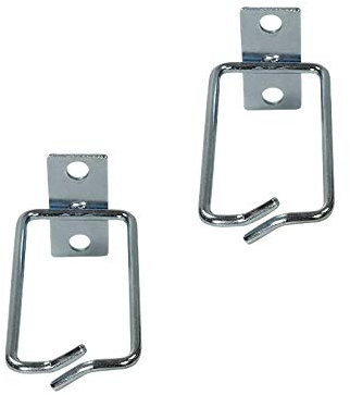 LogiLink Professional Kabelführungsbügel 40 x 80 mm für 19 Schränke Stahl 2 Stück