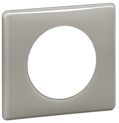 Legrand - Plaque Céliane - Laqué Gris perle - 1 poste