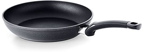 Fissler Levital + Classic/Aluminiumpfanne-beschichtet (Ø 26 cm) Stielpfanne-antihaftend,erstklassiger Abperleffekt - Induktion, Schwarz, 157-121-26-100/0