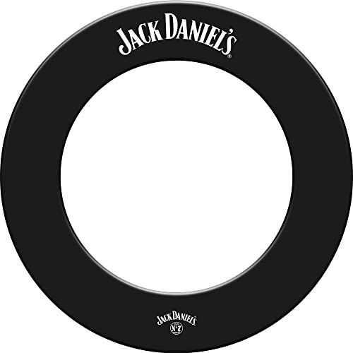 Officially Licensed Jack Daniel's Darts Heavy Duty Dartboard Surround | JD Logo (SU057)
