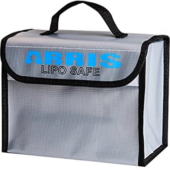 WANGCL Lipo Bag Explosionproof Fireproof Lipo Safe Bag Waterproof Lipo Battery Bag Large Tote Bag for Drone Battery Storage 215x155x115mm
