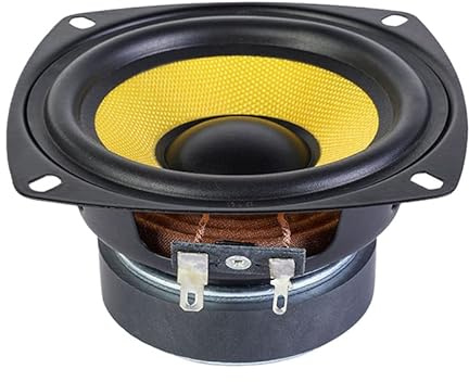 Generico Altoparlante Full Range da 30W Altoparlante da 3 Pollici 4Ohm Altoparlante Audio in Fibra di Vetro Altoparlante a Bassa frequenza Home Theater Fai da Te 1pc
