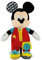 Clementoni Disney Baby Mickey Dress me up – Plüschtier mit Reißverschlüssen, Knöpfen und Raschelelementen - Geschenk für Kinder ab 18 Monate, 17859