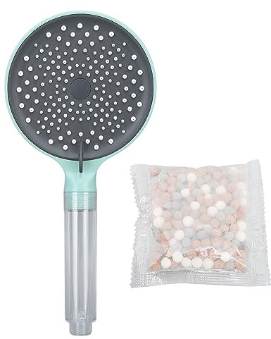 Badezimmer Duschkopf Handbrause ABS Hochdruck 3 Funktionen Badezimmer Dusche Sprühkopf für Ersatz Grün