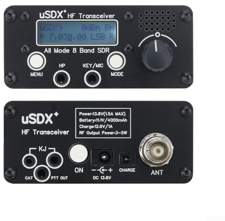 Full Mode HF Radio, HF Transceiver, With High-frequency Circuit Layout, Usdr Usdx+ Plus V2 8 SSB QRP Transceiver