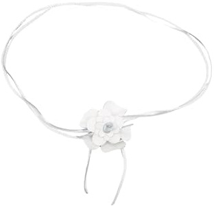 collezione alessandro Bindegürtel Blüte Lederband mit echt Leder Blüte