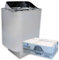 Well Solutions Edelstahl Saunaofen Next 9 kW - WelaSol Saunasteine - für finnische Sauna von 8-14 m³