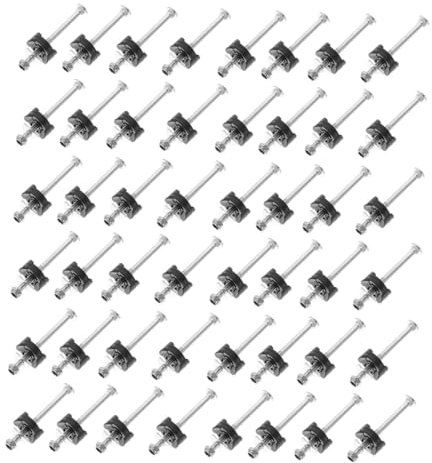 BELLIFFY 48-teilige Befestigungsschrauben Für Trampoline Robuste Lange Schrauben Zum Austauschen Ersatz-befestigungsschrauben Für Sicherheitsnetz