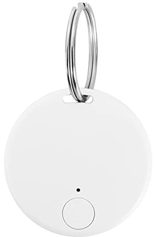 Schlüsselfinder Key Finder, Schlüsselfinder Bluetooth Tracker, Bidirektionalem Alarm Anti-Lost Key Finder, Gegenstandsfinder Bluetooth Item Finder, für Schlüssel, Brieftasche, Handy, Gepäck (Weiß)