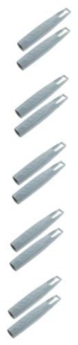 Cabilock 10pcs Ergonomic Broom Handle Grip Mop Handle End Caps Broomstick Sleeves for Easy Cleaning