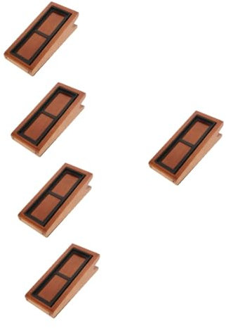 Ciieeo 5pcs Whetstone Base Woodworking Chisel Woodturning Magnetic Holder Wheel Sharpener Base Whetstones Grinding Cup Tumbler Board Drill Mower Sharpener Light Brown Wooden