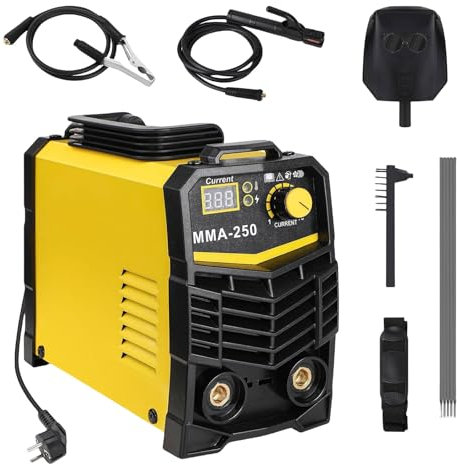 Saldatore ARC 220V 250A, MMA saldatrice per elettrodi,indicatore LED, IGBT Inverter E-Hand saldatrice elettrica, mini elettrodi,Inverter Portatil Con Elettrodi Saldatrice Morsetto Di Lavoro