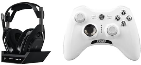 Logitech G Astro A50 & MSI Force GC30 V2 White Kabelloser