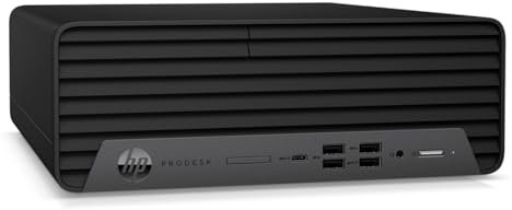 HP ProDesk 600 G6 SFF Intel Core i5 10400F 512GB SSD Festplatte 16GB Speicher Windows 11 Pro Grafikkarte AMD Radeon R7 250 Computer Mini PC (Generalüberholt)