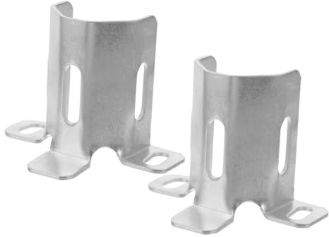 iplusmile 2stücke Galvanisierte Halterung Für Rolladen-türen Stabiler Achsrohr-träger Einfache Montage Für Zuhause Werkstatt Und Fabrik Langlebiges Eisenmaterial